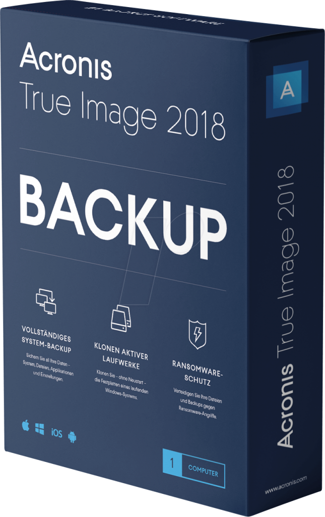 acronis true image 2018 cleanup utility